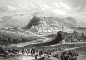 Kars, graverad av J. Godfrey, c.1860